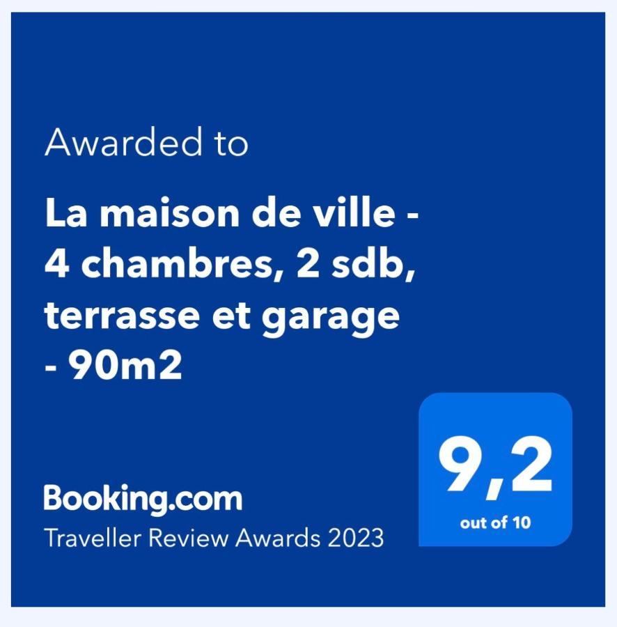 La Maison De Ville - 4 Chambres, 2 Sdb, Terrasse Et Garage - 90M2 Vesoul Eksteriør bilde